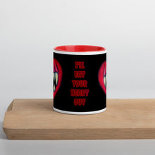 Load image into Gallery viewer, Goth Home Decor Eat Your Heart Out Creepy Coffee Mug
