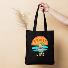Load image into Gallery viewer, Cruise Life Organic fashion tote bag Great Gift for Cruise Fans