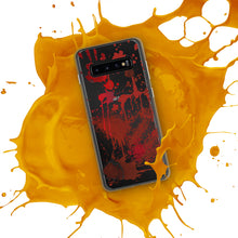 Load image into Gallery viewer, Blood Splatter Horror Clear Case for Samsung®