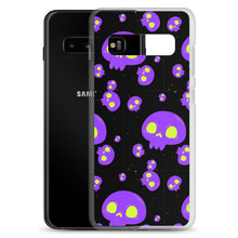 Load image into Gallery viewer, Purple Skulls Samsung Case
