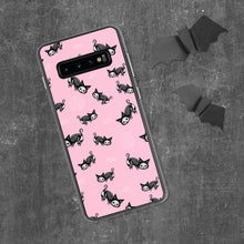 Load image into Gallery viewer, Pastel Goth Skeleton Cats Samsung Case