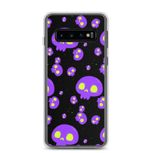 Load image into Gallery viewer, Purple Skulls Samsung Case