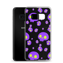 Load image into Gallery viewer, Purple Skulls Samsung Case