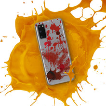 Load image into Gallery viewer, Blood Splatter Horror Clear Case for Samsung®