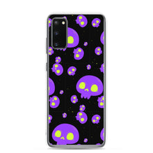 Load image into Gallery viewer, Purple Skulls Samsung Case
