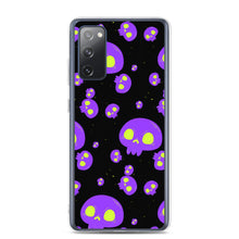 Load image into Gallery viewer, Purple Skulls Samsung Case