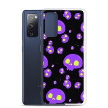 Load image into Gallery viewer, Purple Skulls Samsung Case