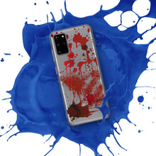 Load image into Gallery viewer, Blood Splatter Horror Clear Case for Samsung®
