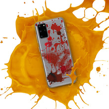Load image into Gallery viewer, Blood Splatter Horror Clear Case for Samsung®