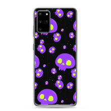 Load image into Gallery viewer, Purple Skulls Samsung Case