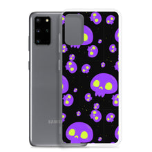 Load image into Gallery viewer, Purple Skulls Samsung Case