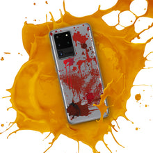 Load image into Gallery viewer, Blood Splatter Horror Clear Case for Samsung®