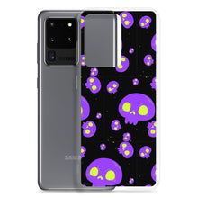 Load image into Gallery viewer, Purple Skulls Samsung Case