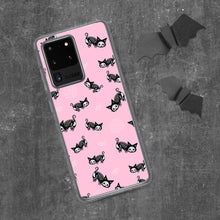 Load image into Gallery viewer, Pastel Goth Skeleton Cats Samsung Case