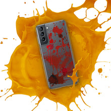 Load image into Gallery viewer, Blood Splatter Horror Clear Case for Samsung®