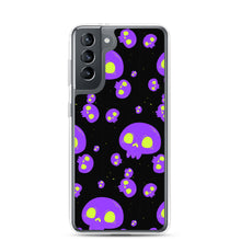 Load image into Gallery viewer, Purple Skulls Samsung Case