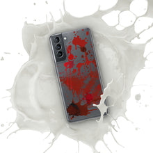 Load image into Gallery viewer, Blood Splatter Horror Clear Case for Samsung®