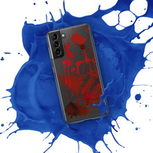 Load image into Gallery viewer, Blood Splatter Horror Clear Case for Samsung®