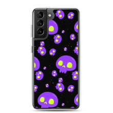 Load image into Gallery viewer, Purple Skulls Samsung Case