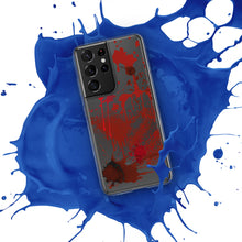 Load image into Gallery viewer, Blood Splatter Horror Clear Case for Samsung®