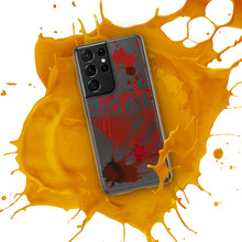 Load image into Gallery viewer, Blood Splatter Horror Clear Case for Samsung®