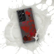 Load image into Gallery viewer, Blood Splatter Horror Clear Case for Samsung®