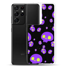 Load image into Gallery viewer, Purple Skulls Samsung Case