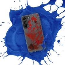 Load image into Gallery viewer, Blood Splatter Horror Clear Case for Samsung®