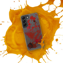 Load image into Gallery viewer, Blood Splatter Horror Clear Case for Samsung®