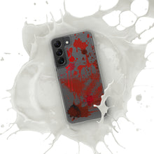 Load image into Gallery viewer, Blood Splatter Horror Clear Case for Samsung®