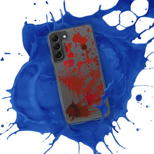 Load image into Gallery viewer, Blood Splatter Horror Clear Case for Samsung®