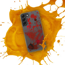 Load image into Gallery viewer, Blood Splatter Horror Clear Case for Samsung®