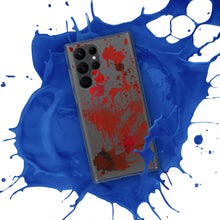 Load image into Gallery viewer, Blood Splatter Horror Clear Case for Samsung®