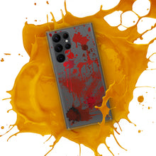 Load image into Gallery viewer, Blood Splatter Horror Clear Case for Samsung®