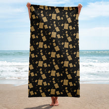 Load image into Gallery viewer, Ouija and Skulls Towel