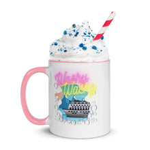 Load image into Gallery viewer, Washy Washy Funny Cruise Ship Coffee Mug with Color Inside