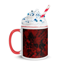 Load image into Gallery viewer, Blood Splatter Horror Coffee Mug with Color Inside