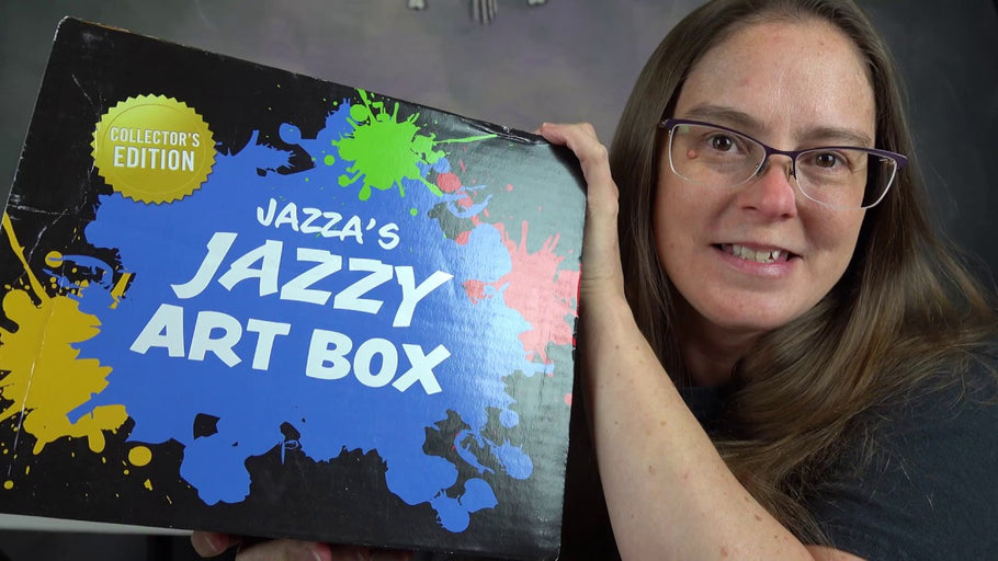 I Test The Art Supplies In Jazza's Jazzy Art Box