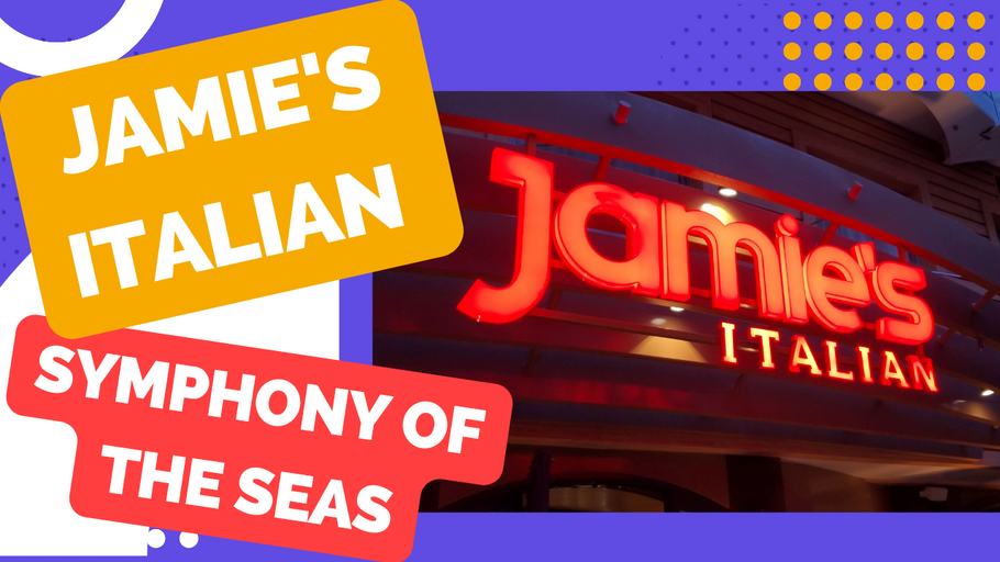 Indulge in Delicious Italian Cuisine at Jamie's on Symphony of the Seas #cruisetips #royalcaribbean #cruiseship