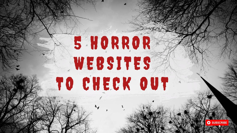 Five Horror Websites and Blogs to Follow. #horror #halloween #creepy