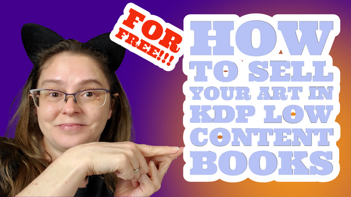 How To Sell Your Artwork on Low Content Books Using Amazon KDP