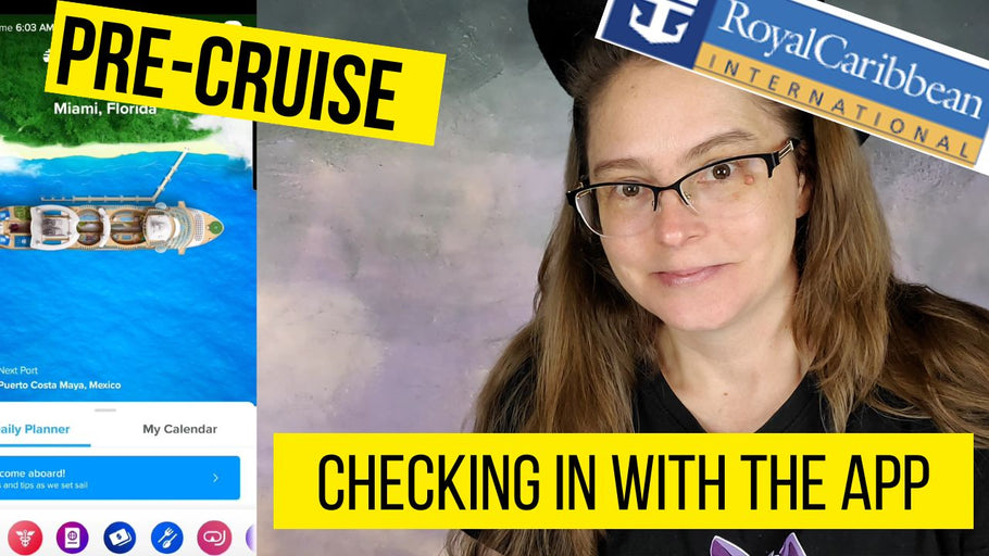 How to Check into Symphony of the Seas Using the Royal Caribbean App 2022 #Royalcaribbean #Cruisenews #cruisetips