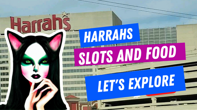 Slots and Food at Harrah's Casino and Resort Atlantic City #atlanticcity #Harrahs #slots #travelvlog