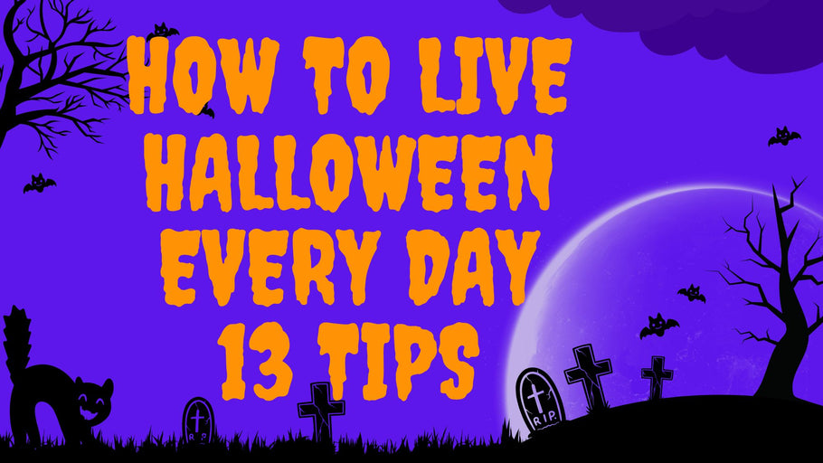 How To Keep Halloween Going Year Round Ten Tips To Help #Halloween365 #halloweenyearround