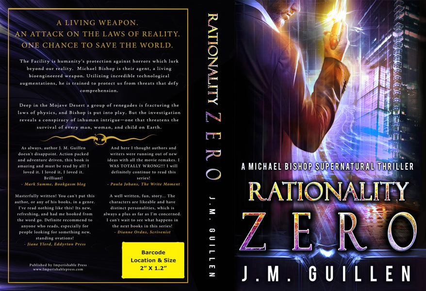 If you enjoy your thrillers with a sci-fi edge, you're going to want to check out Rationality Zero by J.M. Guillen!