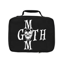 Load image into Gallery viewer, Black and White Goth Mom Lunch Bag
