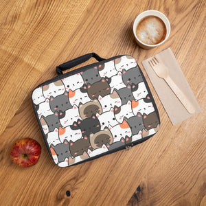 Lots of Cute Cats Lunch Bag