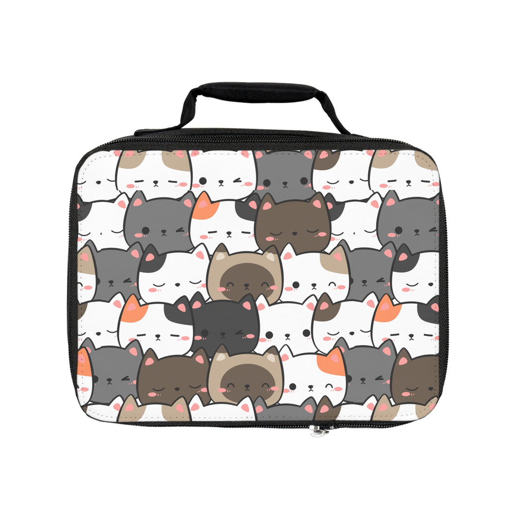 Lots of Cute Cats Lunch Bag