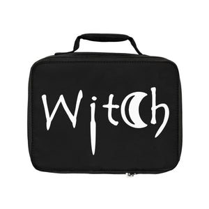 Black with the word Witch in white Lunch Bag