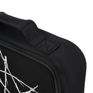 Black and White Witchy Pentagram Lunch Bag